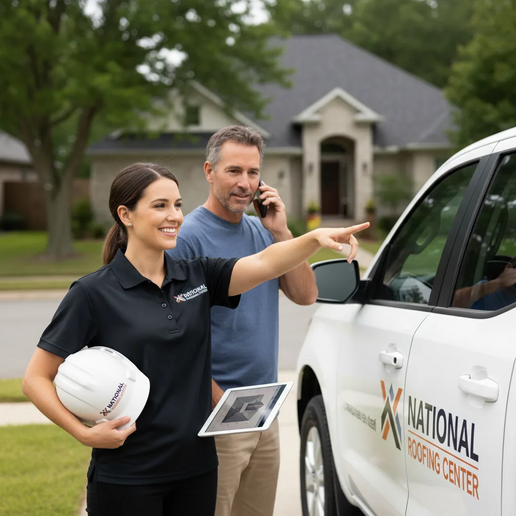 National Roofing Center customer support in Marvin