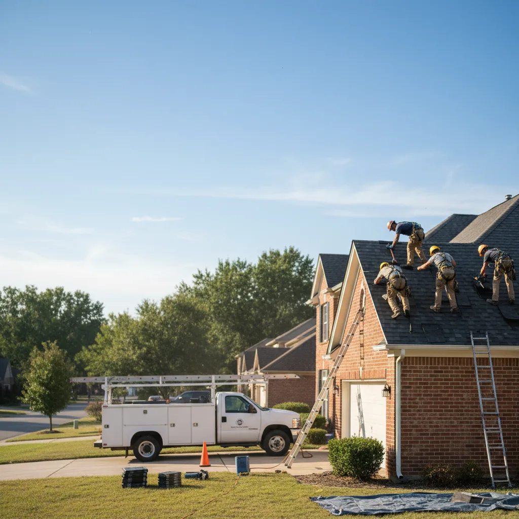 Roof Repair in Marvin